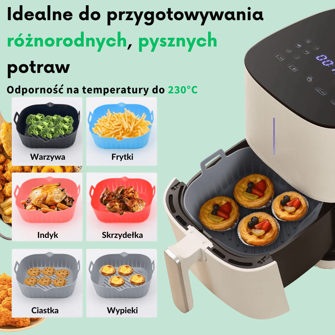 CrispPad Wkładka Antytłuszczowa do Airfryera